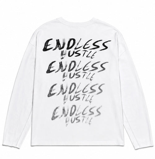 Endless Hustle Longsleeve White