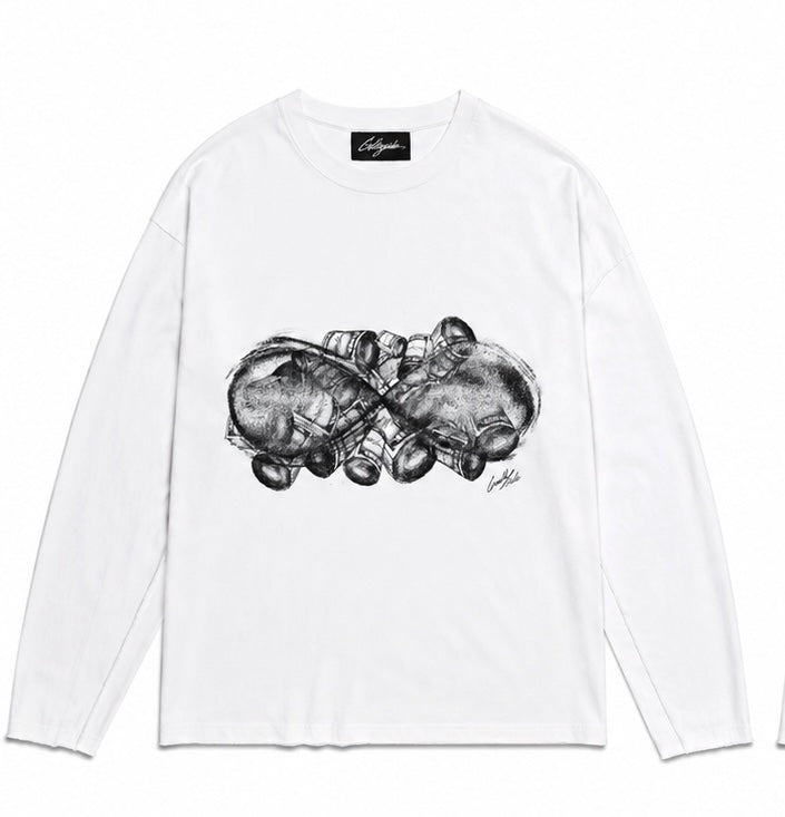 Endless Hustle Longsleeve White