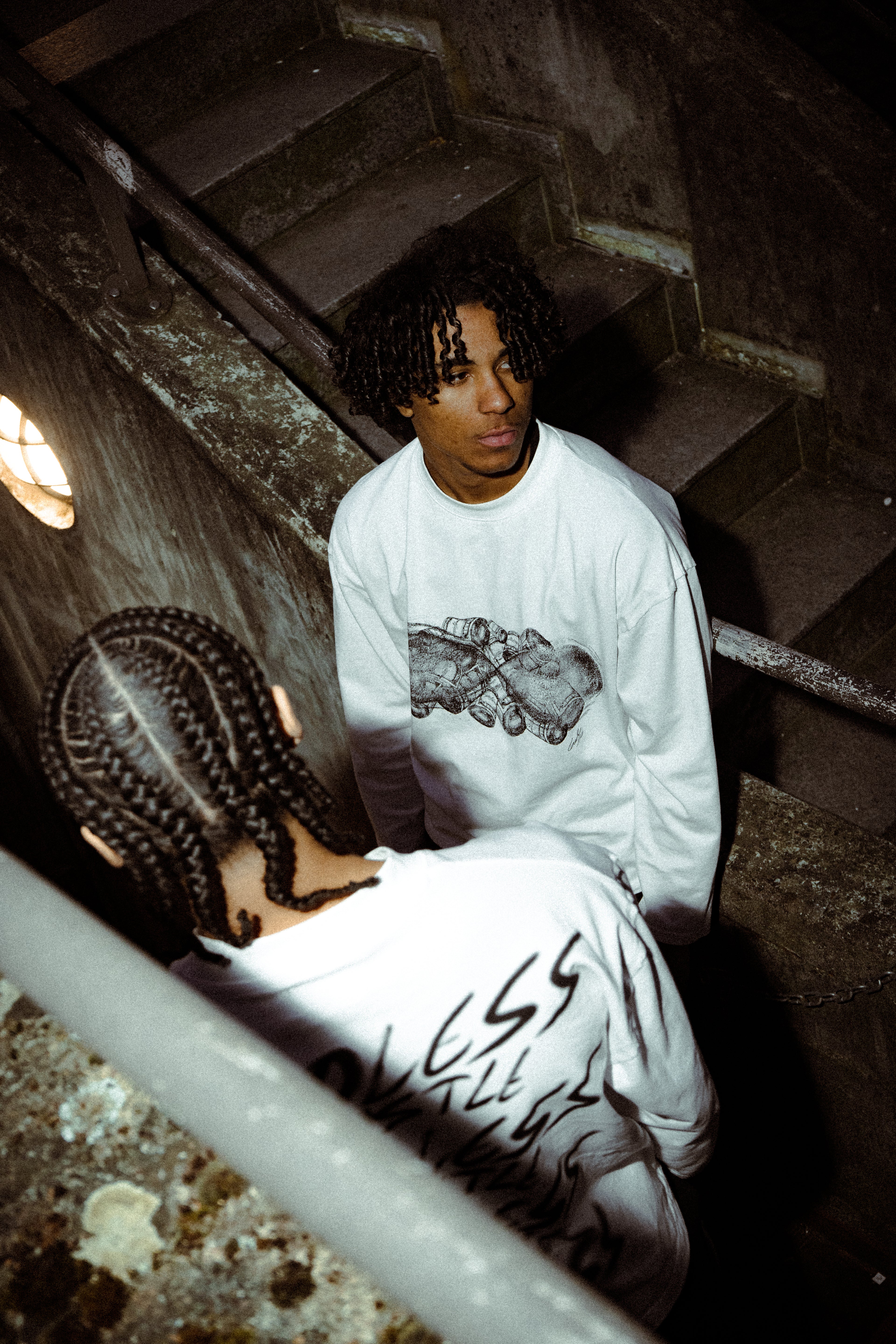 Endless Hustle Longsleeve White