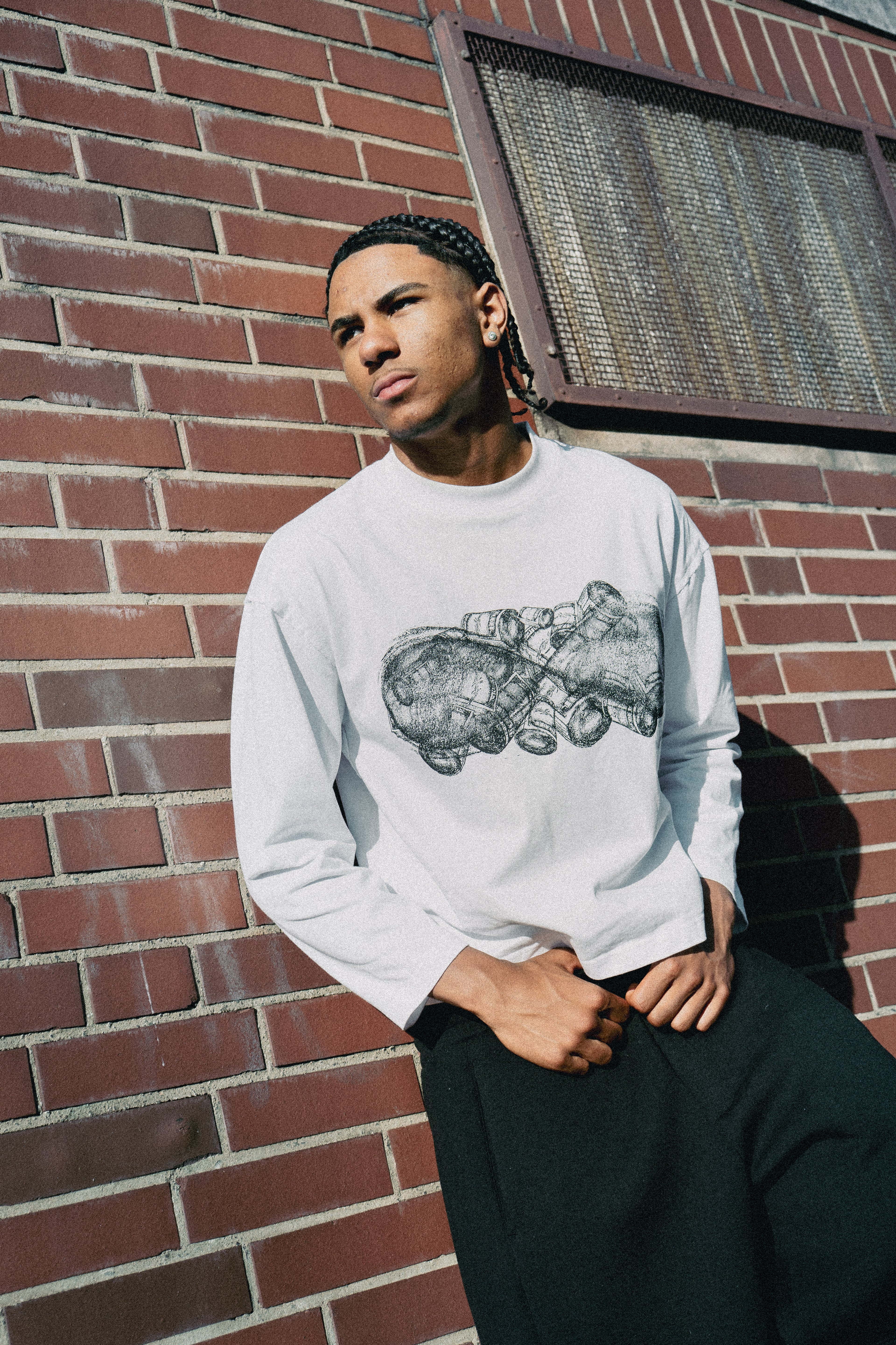 Endless Hustle Longsleeve White